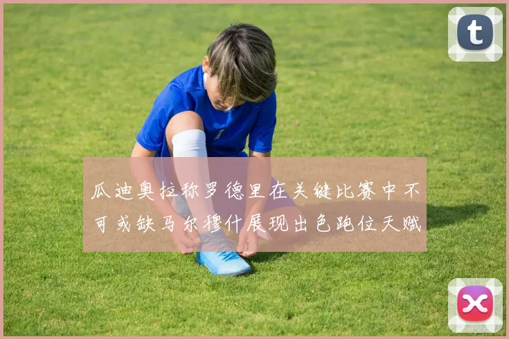 瓜迪奥拉称罗德里在关键比赛中不可或缺马尔穆什展现出色跑位天赋